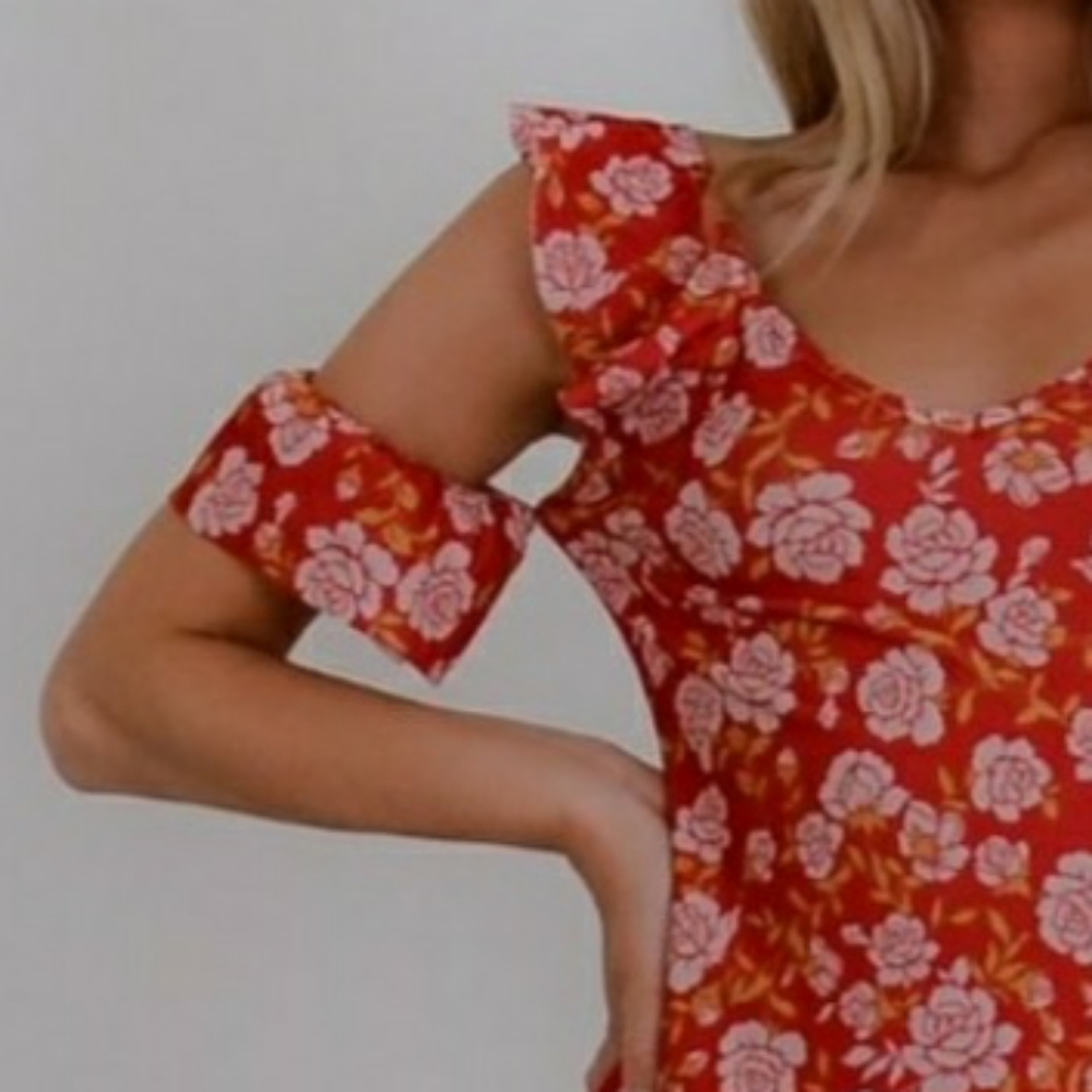 CLEARANCE Bodycon Mini Dress Tie Back ADORABLE. - Picture 6 of 8
